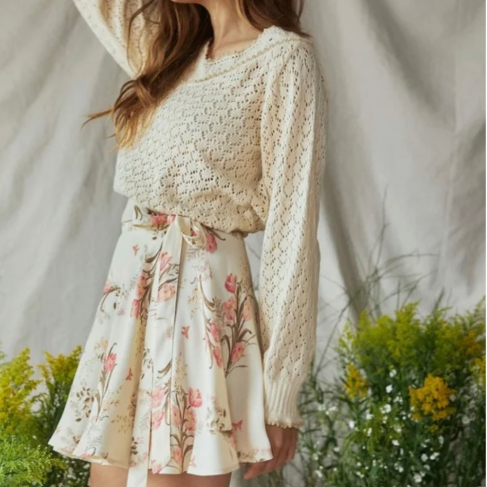 Christy Dawn Rudy Skirt L Butterfly Tulip